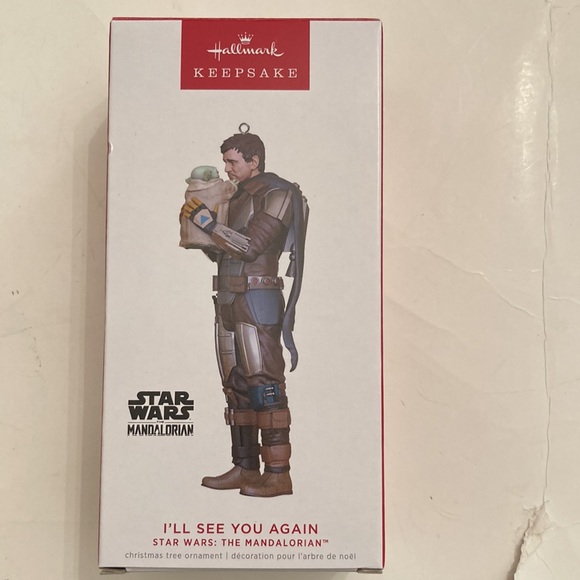 Hallmark Keepsake “I’ll See You Again” Star Wars:The Mandalorian ornament - Picture 2 of 10